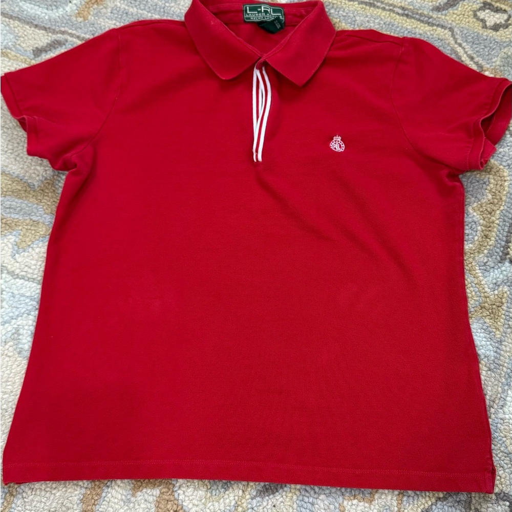 Ralph Lauren Active Red Polo Shirt